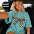 CHECKERED BOW