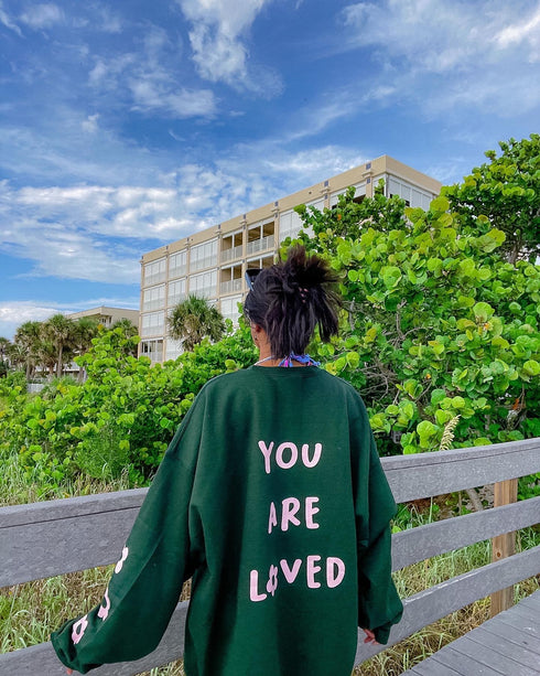 Loved Flower Crewneck