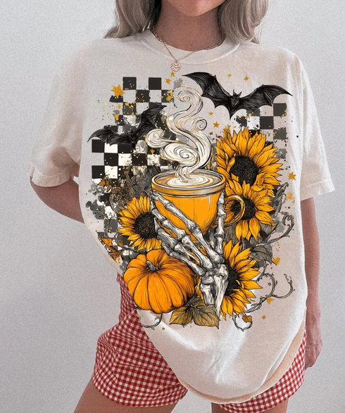 SKELETON FLORAL COFFEE