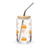 Candy Corn Glass Cup 16 Oz.