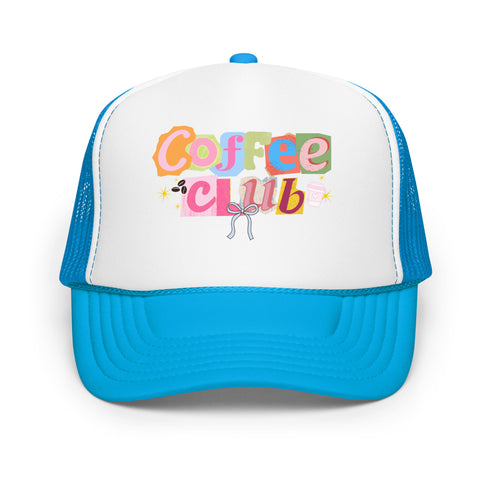 Coffee Club Foam Trucker Hat