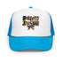 Follow Jesus Leopard Foam Trucker Hat