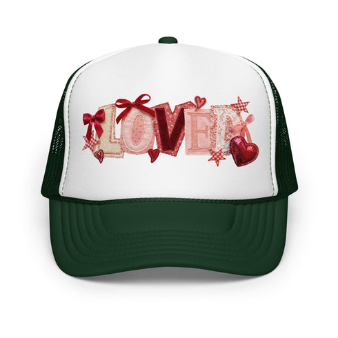 Loved Valentines Foam Trucker Hat