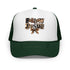 Follow Jesus Leopard Foam Trucker Hat