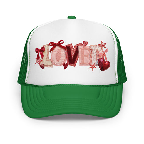 Loved Valentines Foam Trucker Hat