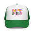 Follow Jesus Foam Trucker Hat