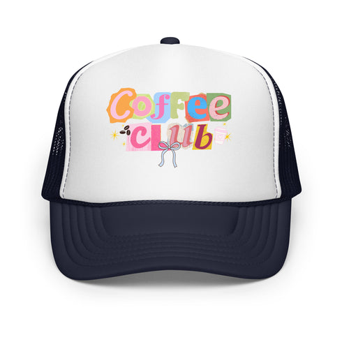 Coffee Club Foam Trucker Hat