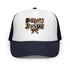 Follow Jesus Leopard Foam Trucker Hat