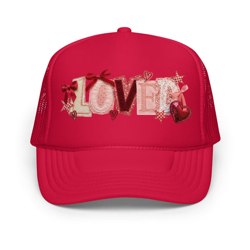 Loved Valentines Foam Trucker Hat