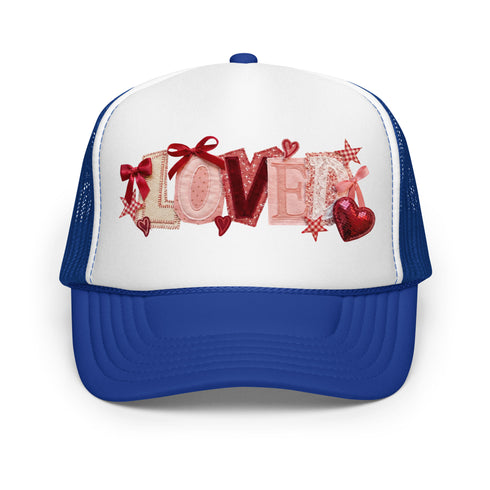 Loved Valentines Foam Trucker Hat