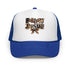Follow Jesus Leopard Foam Trucker Hat