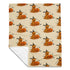 Goldendoodle Halloween Throw Blanket