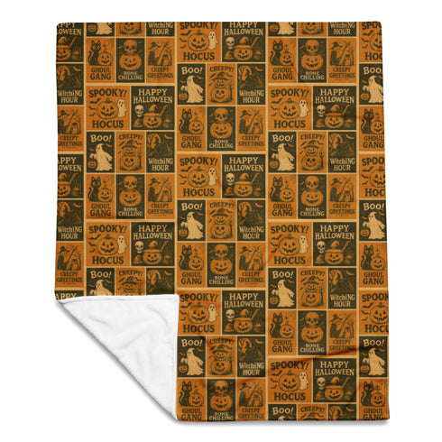 Spooky Halloween Blanket