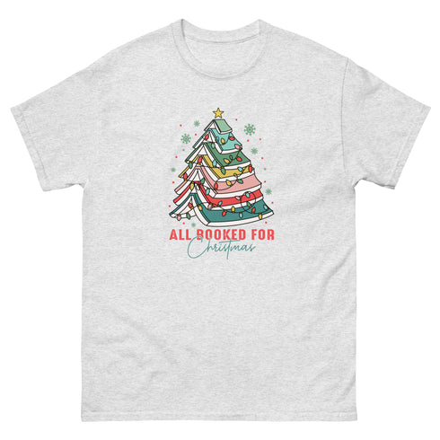 All Booked for Christmas Gildan t-shirt