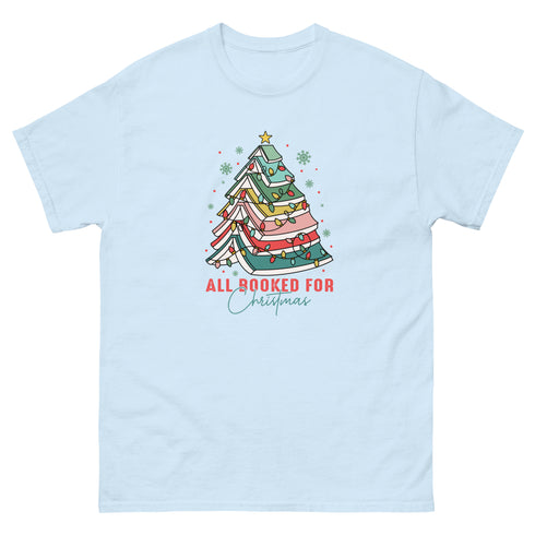 All Booked for Christmas Gildan t-shirt