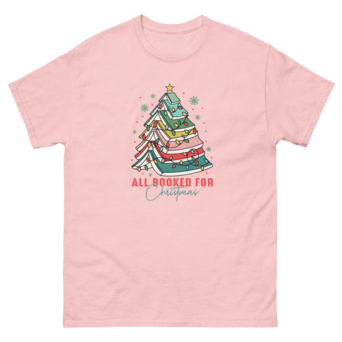 All Booked for Christmas Gildan t-shirt