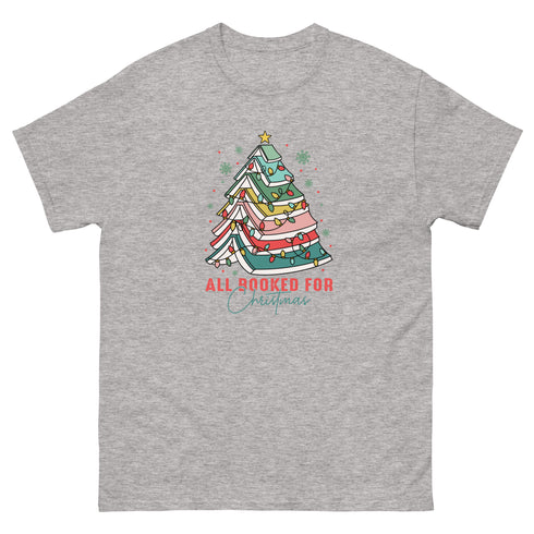 All Booked for Christmas Gildan t-shirt