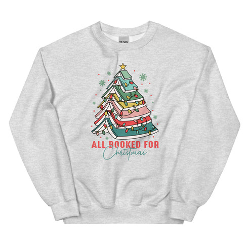 All Booked For Christmas Sweatshirt