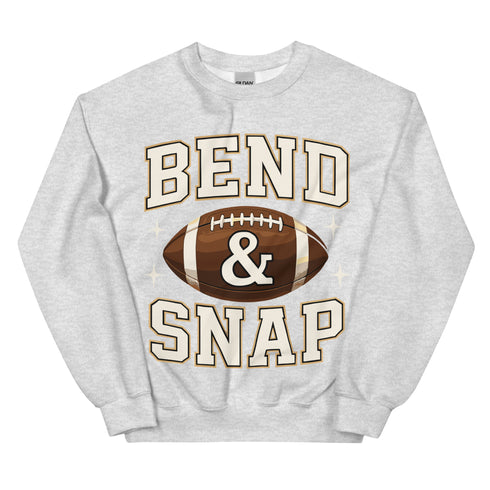 Bend and Snap Football Crewneck
