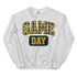 Game Day Yellow Plaid Football Sweatshirt