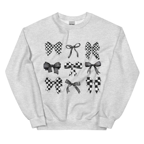 Coquette Black Bow Sweatshirt
