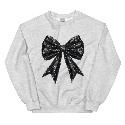 Black Bow Sweatshirt