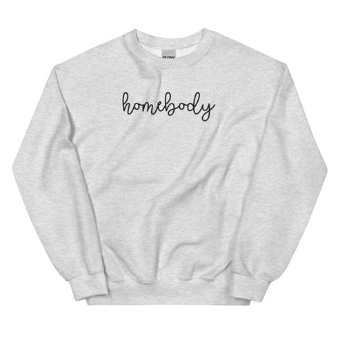 Homebody Embroidered Crewneck