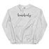 Homebody Embroidered Crewneck