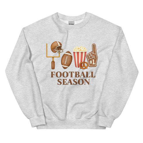 Football Season Doodles Crewneck