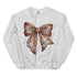 Football Bow Crewneck