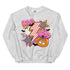 Sweatshirt Retro Halloween Doodle Shirt