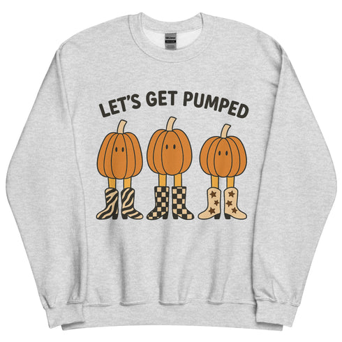 Let's Get Pumped Fall Crewneck