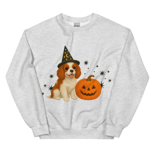 Cavalier Halloween Witchy Dogs Sweatshirt