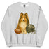 Sheltie Football Dog Sweatshirt