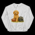 Golden doodle Football Sweatshirt