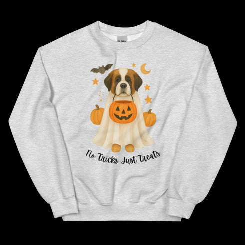 St. Bernard No Tricks No Treat Dog Sweatshirt