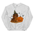 Brown Long Haired Dachshund Halloween Witchy Dogs Sweatshirt