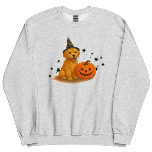 Golden Retriever Halloween Witchy Dogs Sweatshirt