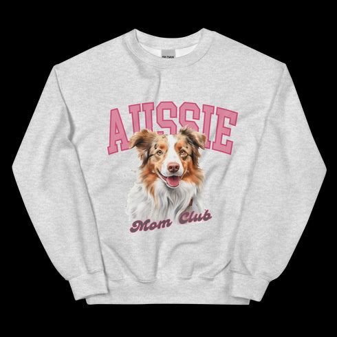Red Merle Aussie Dog Mom Club Sweatshirt
