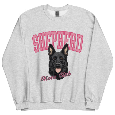 Black German Shepherd Mom Club Sweatshirt
