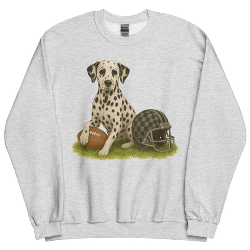 Dalmatian Football Sweatshirt