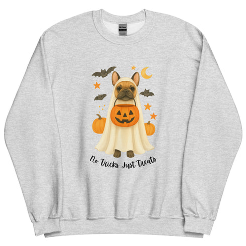 French Bulldog No Tricks Just Treats Crewneck