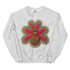 Faux Crochet Thanksgiving Turkey Sweatshirt