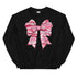 Camo Pink Bow Crewneck