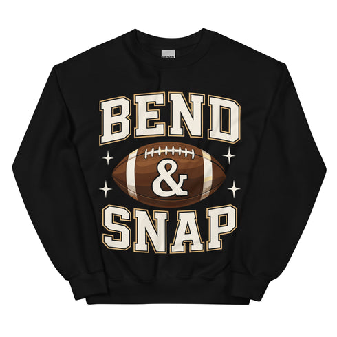 Bend and Snap Football Crewneck