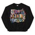 Love Like Jesus Faux Quilt Crewneck