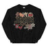 Jesus Faux Quilted Crewneck