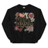 MAma Faux Quilt Sweatshirt