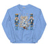 Blue Nutcracker Christmas Sweatshirt