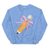 Coquette Teacher Bow Pencil Sweatshirt